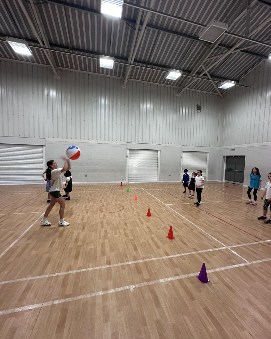 PE Monkeys lesson in full swing