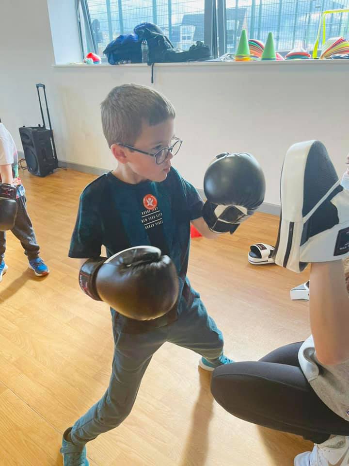 Active, structured play at a PE Monkeys lesson