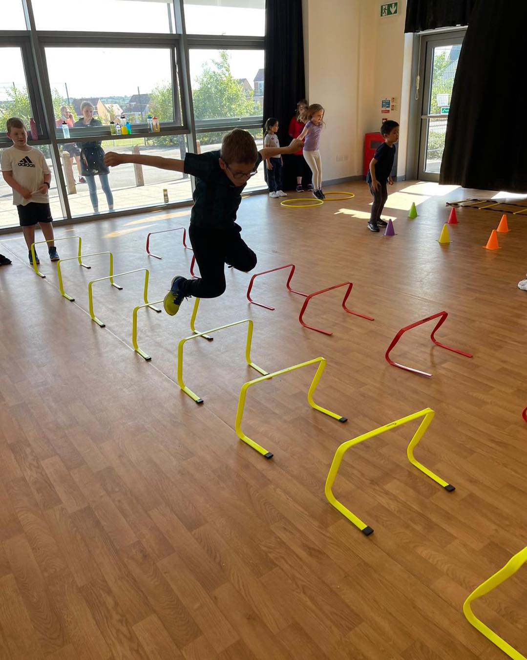 Children enjoying a fun PE lesson
